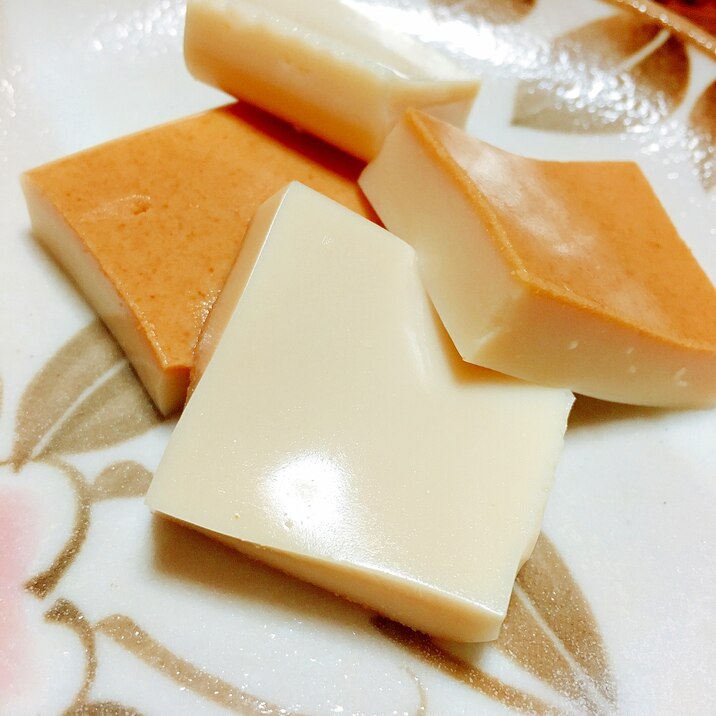 粉ミルクで！もちもちヘルシーきな粉プリン